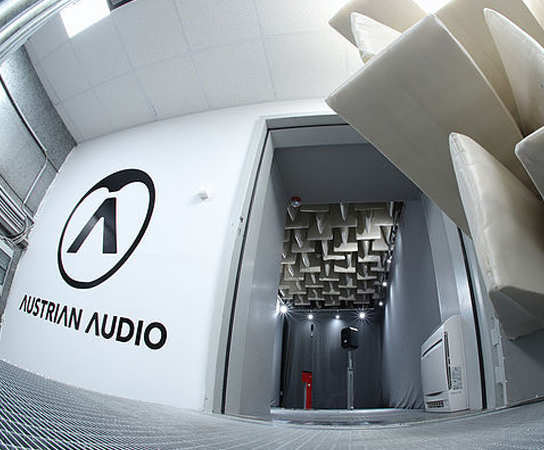 Austrian Audio Anechoic chamber